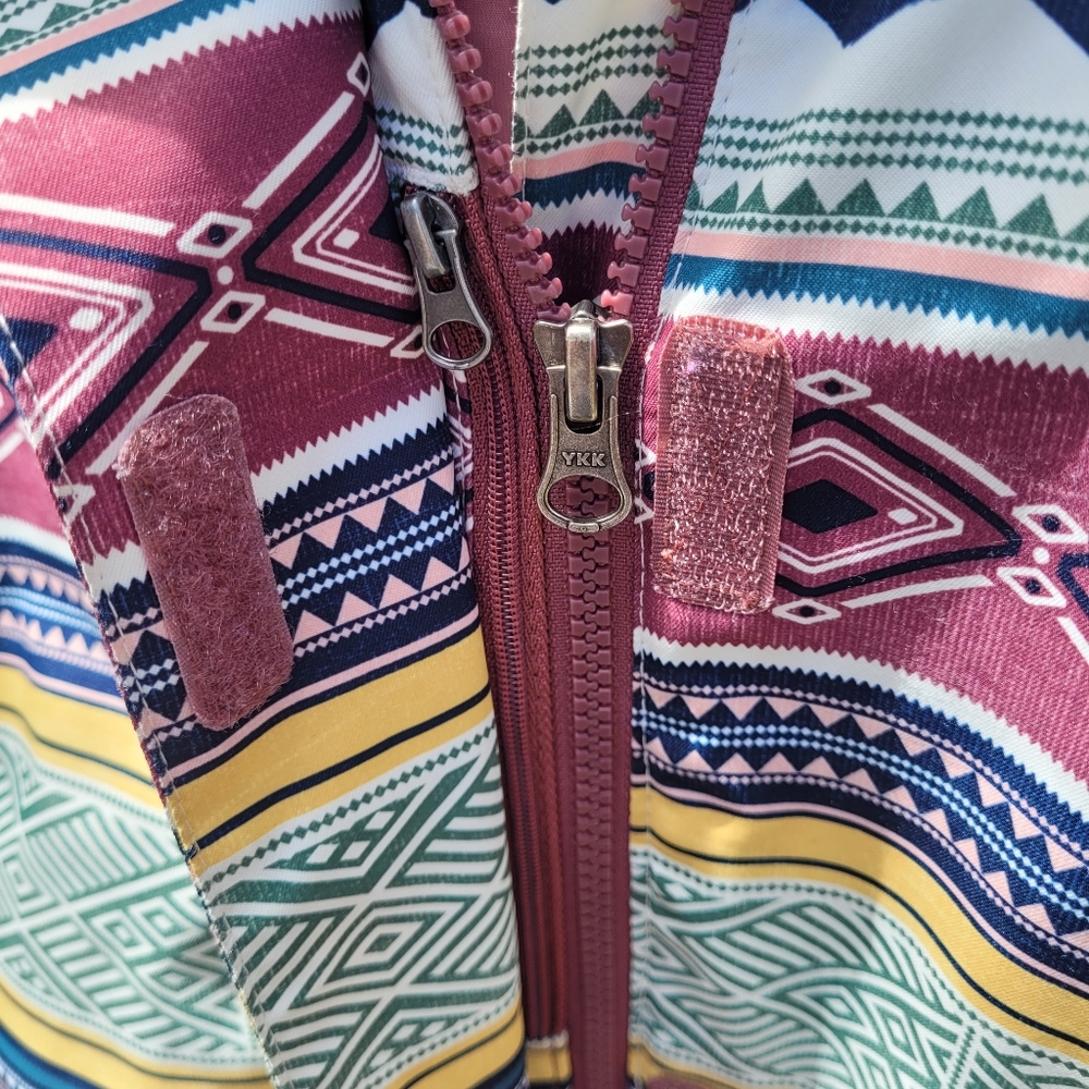 Billabong Multicolor Patterned Ski Jacket - image 4